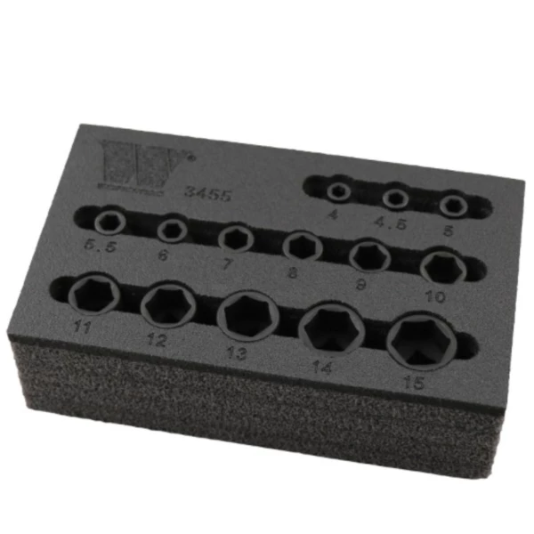 Welzh Werkzeug Shallow Impact Socket Set, 1/4″Drive, 14-Piece, 4-15mm 3 Welzh Werkzeug Shallow Impact Socket Set, 1/4″Drive, 14-Piece, 4-15mm