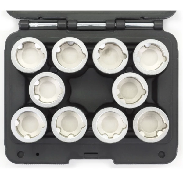 Welzh Werkzeug Land Rover Locking Wheel Nut Removal Key Set 3 Welzh Werkzeug Land Rover Locking Wheel Nut Removal Key Set