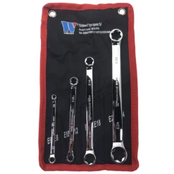 Welzh Werkzeug E-Torx Double Ring Spanner Set 4-Piece, E6-E24