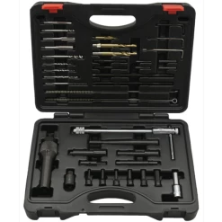 Welzh Werkzeug Glow Plug Removal Tool Kit 40-Piece, M8-M10