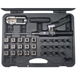 Welzh Werkzeug Hydraulic Flaring Tool Master Kit, SAE & Metric