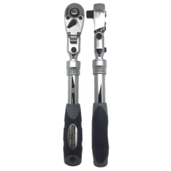 Welzh Werkzeug 1/2″ Flexi-Head Lockable Telescopic/Extendable Ratchet, 72-Tooth