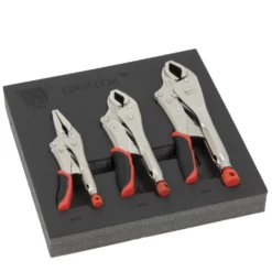 Welzh Werkzeug Grip-Lok Locking Pliers Set 3-Piece