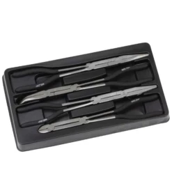 Welzh Werkzeug Long Nose Double Joint Pliers Set 4-Piece