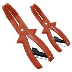 Welzh Werkzeug Ratcheting Pipe Clamp Pliers Set 2-Piece
