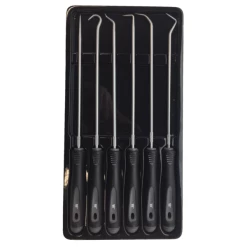 Welzh Werkzeug Extra Long Pick & Hook Set 6-Piece, 240mm