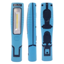Welzh Werkzeug Rechargeable COB Work-Light/Lamp 3W Top Torch Magnetic 400 LUMENS