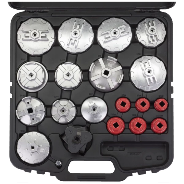 Welzh Werkzeug Oil Filter Wrench Socket Master Set 3rd Generation, 19-Piece 3 Welzh Werkzeug Oil Filter Wrench Socket Master Set 3rd Generation, 19-Piece