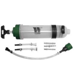 Welzh Werkzeug Suction & Filling Pump Syringe For Diesel Fuel Systems With Adaptors 1.5 Litre