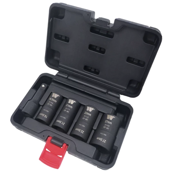 Welzh Werkzeug Wheel Nut Cap Flip Socket Set 5-Piece Impact 1/2″ 3 Welzh Werkzeug Wheel Nut Cap Flip Socket Set 5-Piece Impact 1/2″