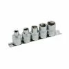 Neilsen Triangular Security Sockets For VAG Injectors, 5-Piece, 1/2″ M5 M6 M8 M10 M12 -Car Tools Shop th41519475602CT4028
