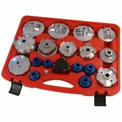 Neilsen Oil Filter Removal Socket Wrench Set 19-Piece