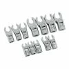Neilsen Crowfoot Wrench Set Flexi Head 3/8″ 12-Piece 8-19mm 200 Degree Flexible Head